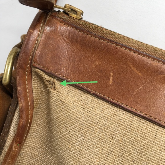 Brahmin Vintage Leather Works Shoulder Handbag Distressed ✅ Offers Welcome - Picture 3 of 12